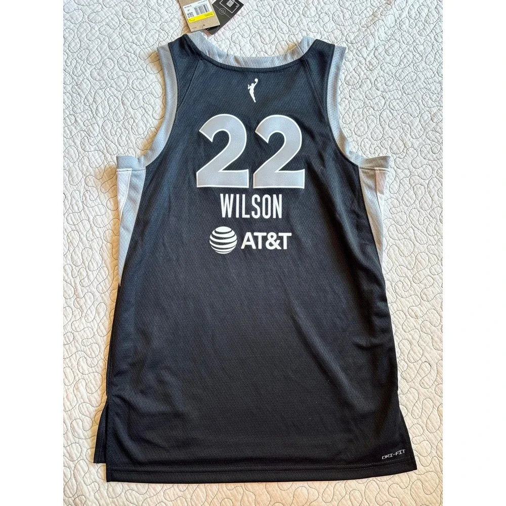 Nike Las Vegas Aces A'ja Wilson 22 Explorer Edition WNBA Jersey Womens Small